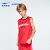 少年スポスポーツツベト丸首セト夏服に通気性に优れています。袖の上に6321920169正红130