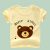 男の子の半袖Tシャツ2019春夏新作アニメー供服の子供服の上に赤ちゃんの快适カジュア服の色文字100