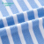 全绵代の男子児童ニコの色编みの半袖ポシャツ1枚に氷海青白条110/56を入れます。