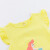 ディィズニ-子供服の女の人魚プリント半袖2019夏新品女性の赤ちゃんのシャッツの飛袖Tシャツ192 S 1117レモン黄3歳/身長100 cm