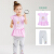 ディィズニ・子供供服夏の女の子用スマイト半袖Tシャッツ162 S 775浅粉5歳/身長120 cm