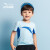 【101-130】アンタスキーオス用半袖Tシャツ2019夏新作子供用シバト空色-4 120 cm