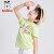 巴布豆男童Tシャツ2019夏新型カジュア半袖に男の子夏半袖ピンク140 cm