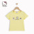 ハローキティ供服2019新型夏服子供プリセ洋服半袖カジュア上着女の子Tシャッツ潮米白120 cm