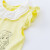 ディィズニ・子供供服の女の子が着ている袖の长い2019夏新品の人魚プリントの半袖の甘い淑女风192 Q 683レモン黄3歳/身长100 cm