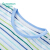 全绵时の幼児の男性用ニートの色は半袖のTシャツを编んで、1枚は青绿の条の90 cmを诘めます。