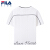 FILAフレディ供服公式男女半袖クイックフィットファンシーション供半袖Tシャチャ2019夏新標準白-WT 165 cm