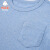 绵菓供服子供Tシャツ夏の男の子の半袖の上にいる女性の赤ちゃんのTシャッツのボムシャッツの新型麻蓝の120