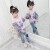 子供服の女の子Tシャッツの长袖2019年服の新型子供供バートの中の大きな子供供のゆったたたぼたぼたの上の韩国版の上のピンクの160は身长の1455-55 CMに适します。