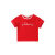 アンネの子供服の女性用半袖Tシャツ2019新型洋風の中で大子供の着をベルにした夏服の純綿薄原力紅140 cm