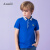 アンネの子供服男童カジュラペ半袖Tシャツ2019夏装新宝藍150 cm