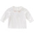 davebella Devibela秋のニューモビルの女の子の纯绵の长袖Tシャ赤ちゃんの子供の襟の上の白い90 cm（3 Y（身长80-90 cmを提案します）
