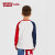 Levi's李維斯男性童秋Tシャツ2019秋新品の長袖はTシャツ純綿の中の大きい子に服を提供します。