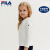 FILAフレイ供服公式フルサイズサイズの女性の长袖Tシャツ2019秋新型CEET连名model标准白-WT 120 cm