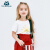 ミニバラの女の子のゆった半袖Tシャツ2019夏の子供用プリントのかわいさに白112100
