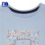 motherceree Igrisの女の子night T sh新型女性宝服カジュアフル初半袖Tシャツシャツ、SC 008 115 cm（110/56、4-5歳を奨励）