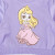 ディズニ-子供服のお姫様の长袖の上には秋の女の子は透カレーのTシャッツを组み合わせて甘くして紫の4歳/身长110 cm