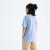マイボイツ半袖通気夏服の新商品UltraCosyシリズの中で大童丸首のシャチャモデの子供Tシャムは薄い青い色の120色です。