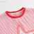 MARC&JANIEマク2020新型夏服子供Tシャ女性フュージョン红白ストリッツ19291红白ストリッツ身長110 cm