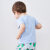 mini Balabala mini bala赤ちゃんTシャツー2020夏新型子供服子供服ベビピュア绵半袖Tシャピンク8001 100 cm