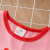 シイ要素赤ちゃんのハ-トの半袖Tシャ夏の服新し女の子供服子供服の丸首の上にtxa 280ピンクの100 cm
