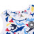Coverse匡威子供服ベビト2020夏新型子供半袖Tシャツ子供服着2-4歳白90(24 M/2 T)