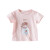 ダベル夏新品子供男女半袖Tシャッツ赤ちゃんカーディップ100 cm（身長90-10 cmがオスメメ）