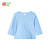 ビビー男女用Tシャツ2020新型赤ちゃんぽん保温長袖に青4歳/身長110 cmを着用しています。