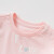 davebella Devibela夏服新型男女供漫画半袖Tシャ赤ちゃん夏服の子供服の子供服の子供服の子供服の夏の半袖の上にあるピンクのブタの130 cm（7 Y（身長120-130 cmを提案します）