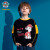 ワンワンの服と子供の長袖のTシャツの男の子の漫画2020新型ウェアーの洋風男性の赤ちゃんの秋のファッションの姜黄110 cm