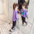 ボンバー熊の子供服の女の子Tシャッツの长袖と年齢の服の新しい子供服の2つのボムムの中で大童のガデの女の子のカジュアルツの子のカジュアポーツ160。