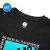 男女361度の中大童半袖Tシャツー2020夏の定番LOGO丸首子供用半袖ニコン520212クラッシー黒150
