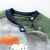 ハーべーべーは赤ちゃん服より冬に厚い保温男の子TシャはTシャの長袖赤ちゃん用の綿服を着て赤ちゃんの肩にかけて開けます。男の子用の薄い灰色100(2-3歳)