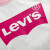 Levi's李維斯女童長袖Tシャツ秋新型子供供Tシャッツ秋冬カジュアロックラッシーの上乳白120(6)