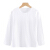 Peak&Hua男性の长袖Tシャツーの纯色の新型の年齢の服装の子供供の着の中で大きな子供供の小学生の上にT白色の长袖のTシャツの140 cm